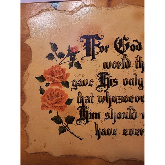 Classic Wooden Vintage Christian Family Home Decor Sign Unique Classic Home - Picture 5 of 5